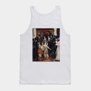 Masked Ball at the Opera by Edouard Manet Tank Top